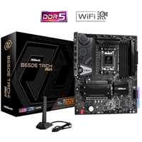 ASRock B650E Taichi Lite Motherboard, AMD Socket AM5, ATX, DDR5, 1x PCIe 5.0 x16, 1x PCIe 4.0 x16, 1x Blazing + 2x Hyper M.2, Killer 2.5G LAN, Killer 802.11ax Wi-Fi 6E + Bluetooth 5.3