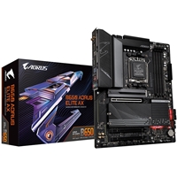 Gigabyte B650 AORUS ELITE AX (rev. 1) Motherboard, AMD socket AM5, ATX, DDR5, 1 x PCIe 5.0 x4, 1 x PCIe 4.0 x4, Fast Networking with 2.5GbE LAN &amp; Wi-Fi 6E 802.11ax, Smart Fan 6, HDMI/DisplayPort/USB-C