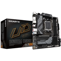 Gigabyte B650M DS3H DDR5 Motherboard, AMD Socket AM5, Micro ATX, 1x PCIe 4.0 x16, 1x PCIe 3.0 x1, 2x M.2 2280 PCIe 4.0, Realtek 2.5GbE LAN, HDMI/DisplayPort