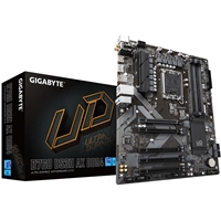 Gigabyte B760 DS3H AX DDR4 Motherboard, Intel Socket 1700, 12th/13th Gen, 1x PCIe 4.0 x16, 2 x PCIe 4.0 M.2, ATX, USB Type-C, 2.5GbE LAN, Wi-Fi 6E 802.11ax, HDMI, DisplayPort, Smart Fan 6, Q-Flash Plus