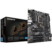 Gigabyte B760 DS3H DDR4 Motherboard, Intel Socket 1700, 12th/13th Gen, 1x PCIe 4.0 x16, 2 x PCIe 4.0 M.2, ATX, USB Type-C, 2.5GbE LAN, HDMI, DisplayPort, Smart Fan 6, Q-Flash Plus