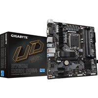 Gigabyte B760M DS3H DDR4 Motherboard, Intel Socket 1700, 12th/13th Gen, 1x PCIe 4.0 x16, 2 x PCIe 4.0 M.2, Micro ATX, USB Type-C, 2.5GbE LAN, HDMI, DisplayPort, Smart Fan 6, Q-Flash Plus