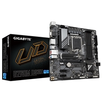 Gigabyte B760M DS3H DDR5 Motherboard, Intel Socket 1700, 12th/13th Gen, 1x PCIe 4.0 x16, Micro ATX, USB Type-C, 2.5GbE LAN, HDMI, DisplayPort, Smart Fan 6, Q-Flash Plus