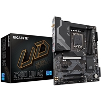 GIGABYTE Z790 UD AX Intel Z790 Chipset (Socket 1700) ATX Motherboard, Intel Z790, S 1700, DDR5, PCIe 5.0, SATA3, 3x M.2, 2.5GbE, WiFi 6E/BT, USB 3.2 Gen 2x2, ATX