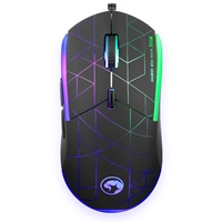 Marvo Scorpion M115 Gaming Mouse, USB 2.0, 7 LED Colours, Adjustable up to 4000 DPI, Gaming Grade Optical Sensor with 6 Programmable Buttons