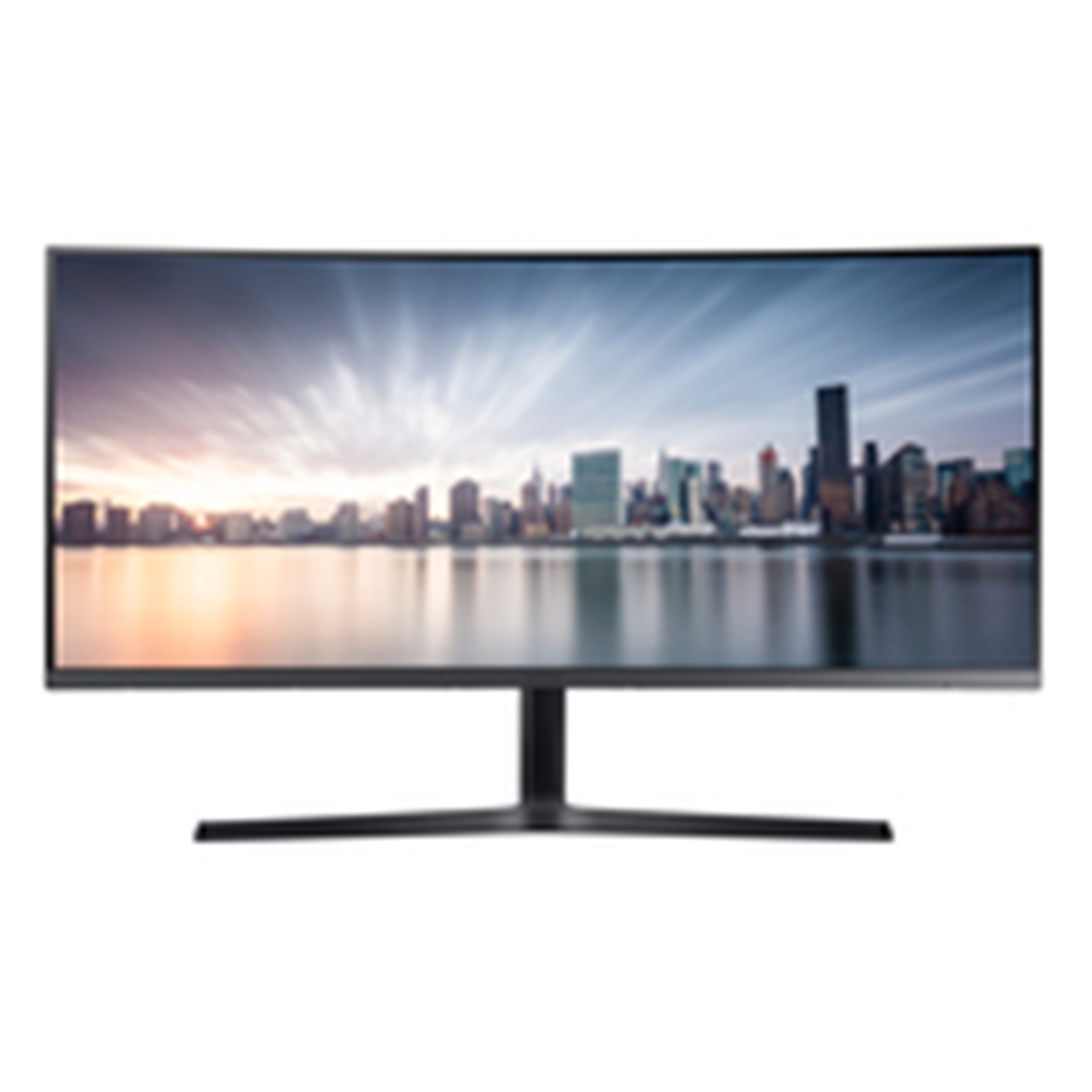 Samsung C34H890WGR - CH89 Series - LED monitor - curved - 34 (34 viewable) - 3440 x 1440 Ultra WQHD @ 100 Hz - VA - 300 cd/m - 3000:1 - 4 ms - HDMI DisplayPort USB-C - silver