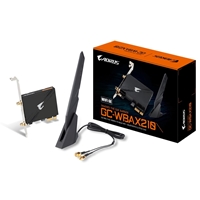 Gigabyte GC-WBAX210 Intel WiFi 6E AX200 2400Mbps Bluetooth 5.2 Wireless PCI-Express Card