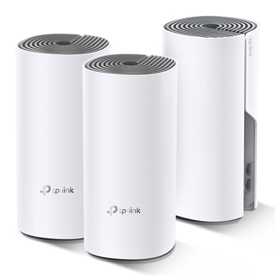 TP-Link Deco E4(3-pack) AC1200 Whole-Home Mesh Wi-Fi System(3-pack)