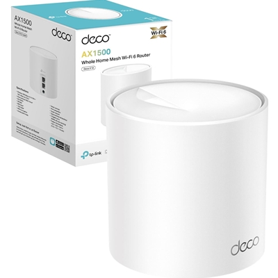 TP-Link Deco X10(1-pack) AX1500 Whole Home Mesh Wi-Fi 6 System, 3 pack