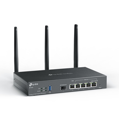 TP-Link Omada ER706W AX3000 WiFi 6 Gigabit VPN All-in-One Gateway Router