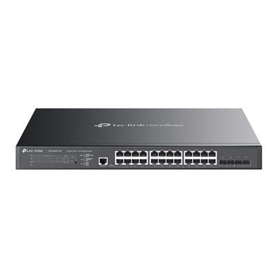 TP-Link Omada SG3428XPP-M2 24-Port 2.5GBASE-T and 4-Port 10GE SFP+ L2+ Managed Switch with 16-Port PoE+ &amp; 8-Port PoE