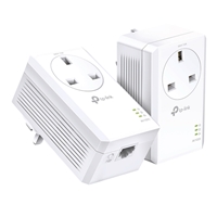 TP-Link TL-PA7017P KIT AV1000 Gigabit Passthrough Powerline Starter Kit