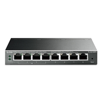 TP-Link TL-SG108PE 8-Port Metal Gigabit Easy Smart Switch with 4-Port PoE+ (64W)