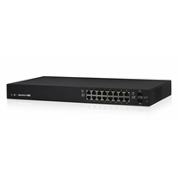 Ubiquiti EdgeSwitch 16 150W Managed PoE+ Network Switch