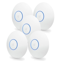 Ubiquiti UAP-AC-LR-5 UniFi Long Range Wireless AC1300 Dual Band PoE Access Point (5 Pack)