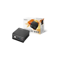 Gigabyte BRIX GB-BMPD-6005 Barebone Kit, Intel Pentium Silver N6005 2.0GHz Quad Core CPU,1 x DDR4 SO-DIMM Slot, 1 x M.2-2280 Slot, 1 x 2.5 Inch SATA III Bay, Wireless AC &amp; Bluetooth 4.2