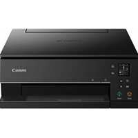 Canon PIXMA TS6350a Wireless Printer, Colour, All in One, Inkjet, A4, A5, B5 &amp; Letter, Photo, 4800x1200 dpi, Black, Screen