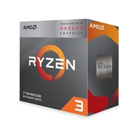 AMD Ryzen 3 3200G 3.6GHz 4 Core AM4 Processor, 4 Threads, 4.0GHz Boost, Radeon Vega 8 Graphics