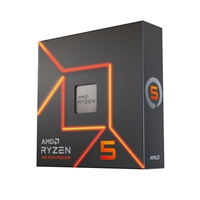 AMD Ryzen 5 7600X 4.7GHz 6 Core AM5 Processor, 12 Threads, 5.3GHz Boost, Radeon Graphics