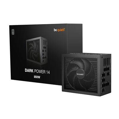 be quiet! DARK POWER 14, 1200W, 80 PLUS certified and Cybenetics efficiency, ATX 3.1 compliant, PCIe 5.1 compatible, backed by a 10-year manufacturer&amp;apos;s warranty.