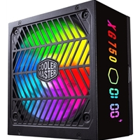 Cooler Master XG750 Plus Platinum PSU - 80 Plus Platinum 750W, Fully Modular, Real-Time Display, 100% Japanese Capacitors, 135mm FDB ARGB Fan