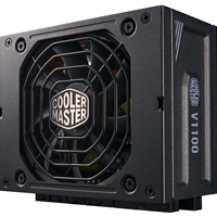 Cooler Master V SFX Platinum PSU 1100W ATX 3.0 1100W Full-Modular 80 Plus Platinum-92mm Fan-SFX-Extremely Quiet-10Y Warranty-UK Cable 