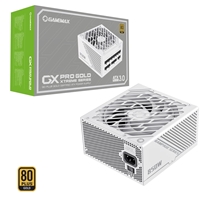 GAMEMAX GX-850W Pro Modular 80 Plus Gold ATX3.0 PCIe 5.0 White PSU With 135mm FDB Fan