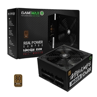 Gamemax RPG Rampage 850W Fully Modular 80 Plus Bronze PSU With 140mm FDB Fan