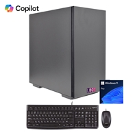 LOGIX Intel Core i3 14th Gen Quad Core 16GB RAM with 500GB SSD Business / Education Desktop PC with Windows 11 Pro plus Keyboard &amp; Mouse