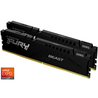 Kingston FURY Beast KF552C36BBEK2-32 32GB (2x16GB) System Memory, 5200MT/s, DDR5,CL36, DIMM, Black, AMD EXPO Certified