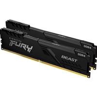 Kingston FURY Beast 16GB (2 x 8GB) 2666MHz DDR4 DIMM  System Memory Black Heatsink