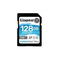 Kingston Canvas Go! Plus SDCG3/128GB 128GB Flash Card, UHS-1 (U3)