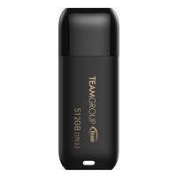 Team C175 512GB USB 3.2 Black USB Flash Drive