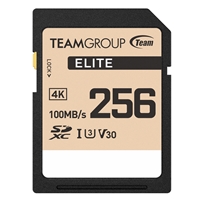 Team ELITE SDXC UHS-I U3 V30 Memory Card 256GB