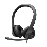 Logitech H390 USB Headset with Noise-Cancelling Mic