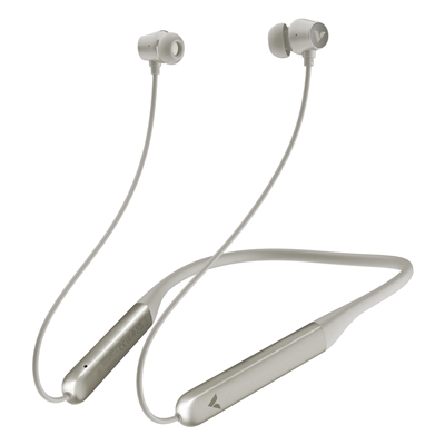 Verbatim (30206) TruSound ANC Neckband Earbuds, Wireless Bluetooth 5.4, Active Noise Cancellation - Grey