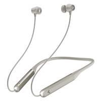 Verbatim (30206) TruSound ANC Neckband Earbuds, Wireless Bluetooth 5.4, Active Noise Cancellation - Grey
