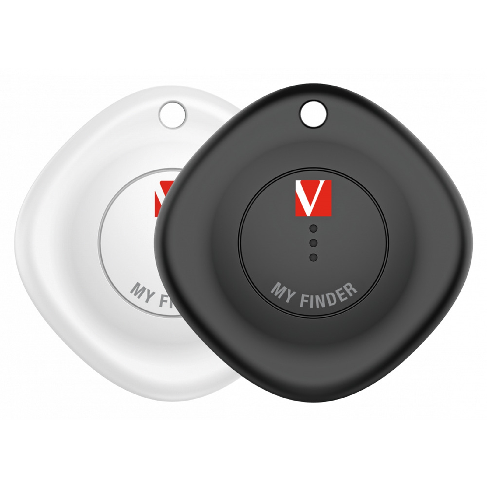 (image for) Verbatim (32131) MYF-02 My Finder Bluetooth Item Finder 2 Pack Black /White