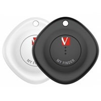 Verbatim (32131) Myf-02 My Finder Bluetooth Item Finder 2 Pack Black /white 32131 - Tgt01