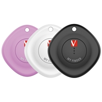 Verbatim (32132) Myf-03 My Finder Bluetooth Item Finder 3 Pack Black /white / Purple 32132 - Tgt01