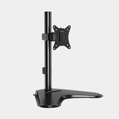 VonHaus Single Monitor Mount and Stand for 13-32 Inch Screens, VESA dimensions 75x75mm and 100x100mm