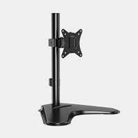 Vonhaus Single Monitor Mount And Stand For 13-32 Inch Screens, Vesa Dimensions 75x75mm And 100x100mm 3000241.1 - Tgt01