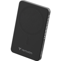 Verbatim (32225) Charge 'n' Go Essentials Magsafe Power Bank Wireless 5000mah Black 32225 - Tgt01