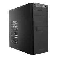 ANTEC VSK-4000B-U3/U2 Case, Home & Business, Black, Mid Tower, 1 x USB 3.0 / 1 x USB 2.0, ATX, Micro ATX, Mini-ITX