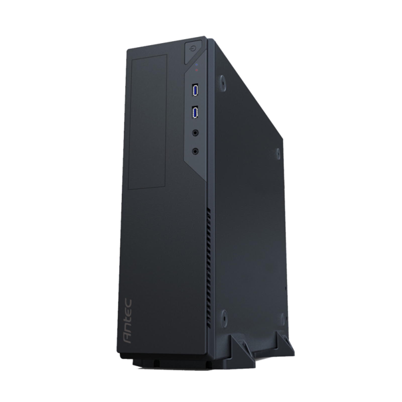 (image for) ANTEC VSK2000-U3 Case, Home & Business, Black, Slim Desktop Chassis, 2 x USB 3.0, Micro ATX, Mini-ITX, TFX PSU Form Factor Required