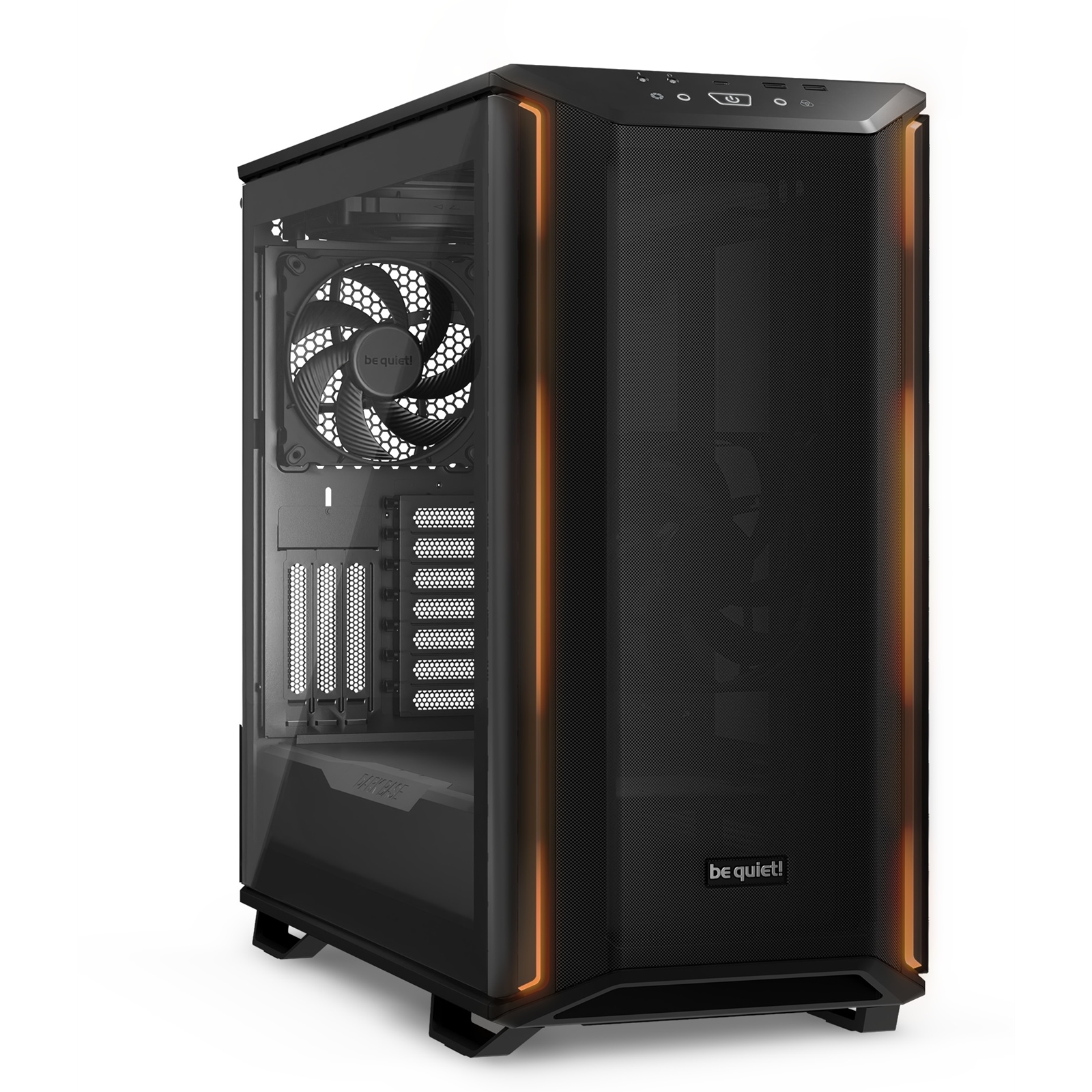 (image for) be quiet! Dark Base 701 Full Tower Gaming PC Case, Black, 3 pre-installed Silent Wings 4 140mm PWM high-speed fans, ARGB lighting with integrated ARGB controller, 3-year manufacturer's warranty