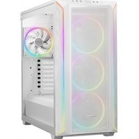 Be Quiet! Shadow Base 800 Fx White Mid Tower Chassis, Addressable Rgb Leds, 4x 140mm Fans, Mitx/matx/atx/eatx Bgw64 - Tgt01