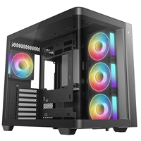 Deepcool Cg530u 4f Case,black, Mid- Tower, 2x Usb 3.0, Tempered Glass Side Window Panel, Itx/micro Atx/atx R-cg530u-bkaga4-g - Tgt01 Deepcool Cg530u 4f Case,black, Mid- Tower, 2x Usb 3.0, Tempered Glass Side Window Panel, Itx/micro Atx/atx R-cg530u-bkaga4-g - Tgt01