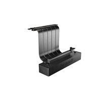 Be Quiet! Bga12 Pcie 4.0 Riser Cable - 200mm Vertical Gpu Mount With Foam Support Base - High-speed Flexible Extension For Graphics Cards - Black Bga12 - Tgt01