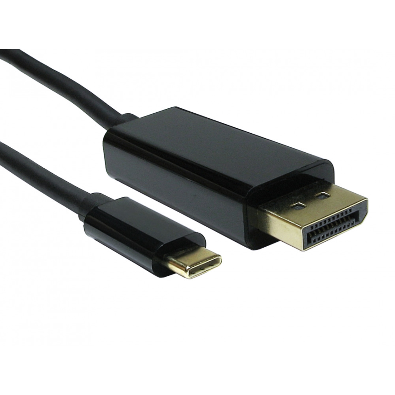 2M USB TYPEC M DISPLPORT M BLK 4K